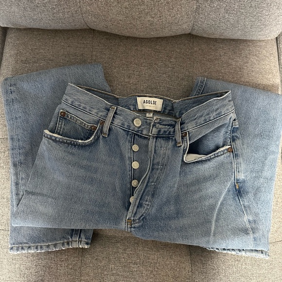 Fen High Rise Relaxed Taper in Dimension - Picture 1 of 3